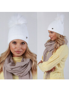 Fashionweek Dámska zimná čiapka s brmbolcom ZIZI34 / V14