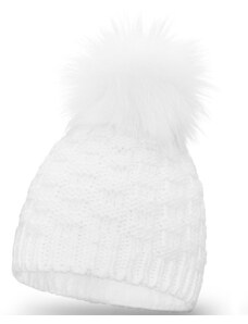 Fashionweek Dámska zimná čiapka s brmbolcom + flísová podšívka Zizi-P16