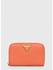 Peňaženka Guess COSETTE dámsky, oranžová farba, SWVA92 22400