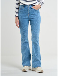 BIGSTAR BIG STAR Dámske džínsy s rozšírenými nohavicami modré CLARA FLARE 158 W27 L30