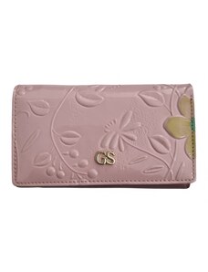 Katrin's Fashion Kožená menšia ružová peňaženka Gross
