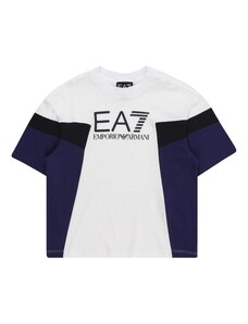 EA7 Emporio Armani Tričko námornícka modrá / čierna / biela
