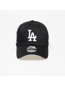 Šiltovka New Era Los Angeles Dodgers World Series Patch 9FORTY Adjustable Cap Black