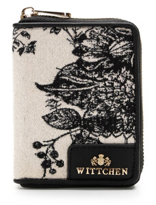 Wittchen Dámska vzorovaná mini peňaženka na zips 97-1E-503-X1
