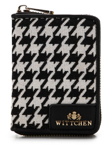 Wittchen Dámska vzorovaná mini peňaženka na zips 97-1E-503-X3