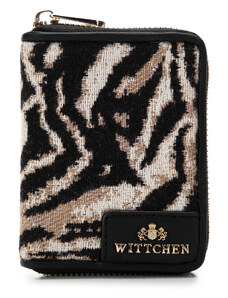 Wittchen Dámska vzorovaná mini peňaženka na zips 97-1E-503-X4