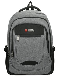 Enrico Benetti Hamburg Notebook Backpack 35,5 l Light Grey