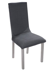 Blancheporte Pružný jednofarebný poťah na stoličku, sedadlo alebo sedadlo + ooperadlo sivá 001