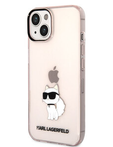 Karl Lagerfeld IML Choupette NFT Case for iPhone 14 Plus pink KLHCP14MHNCHTCP