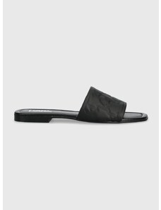 Šľapky Karl Lagerfeld BRIO dámske, čierna farba, KL85400