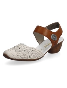 Dámske sandále RIEKER 43703-60 béžová S4