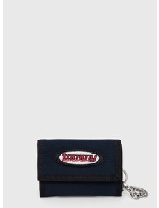 Peňaženka Tommy Jeans pánsky, tmavomodrá farba, AM0AM12137