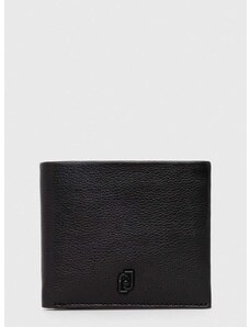 Kožená peňaženka Liu Jo pánsky, čierna farba