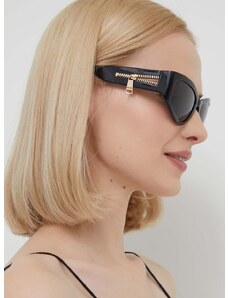 Slnečné okuliare Moschino dámske, čierna farba, MOS158/S