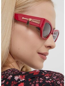 Slnečné okuliare Moschino dámske, červená farba, MOS159/S