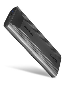 AXAGON EEM2-GTSA, USB-C 3.2 Gen 2 - M.2 NVMe SSD kovový THIN box, bez skrutiek