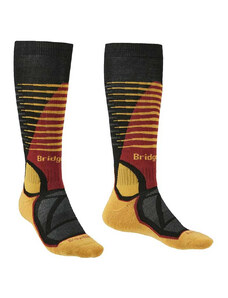 Lyžiarske ponožky Bridgedale Ski Midweight L / black/gold