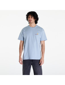 Pánske tričko Carhartt WIP S/S American Script T-Shirt UNISEX Frosted Blue