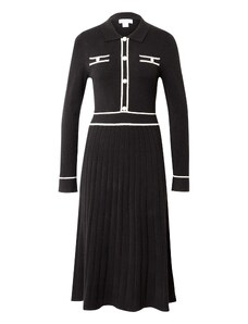 Wallis Pletené šaty čierna / biela