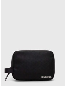 Kozmetická taška Tommy Hilfiger čierna farba, AM0AM11839