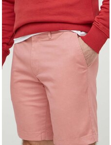 Šortky Tommy Hilfiger pánske, ružová farba, MW0MW23563