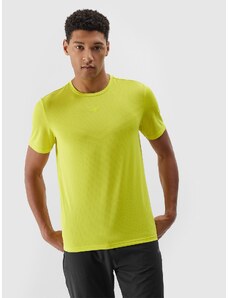 4F Pánske rýchloschnúce bežecké tričko - zelené