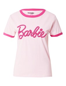 WRANGLER Tričko 'BARBIE' ružová / ružová