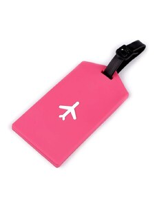 Stoklasa Jmenovka / visačka na kufr letadlo - 1 pink