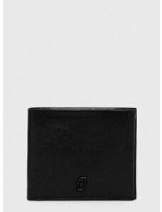 Kožená peňaženka Liu Jo pánsky, čierna farba