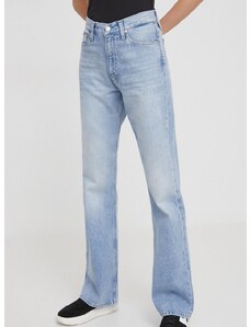 Rifle Calvin Klein Jeans dámske,vysoký pás,J20J222752