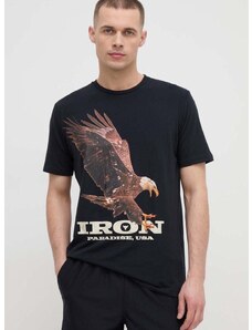 Tréningové tričko Under Armour Project Rock čierna farba, s potlačou, 1383224