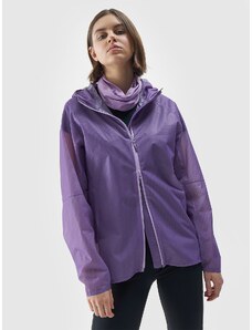 4F Dámska trekingová bunda s membránou 15000 - fialová