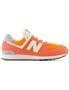 Detské topánky New Balance GC574RCB – oranžová