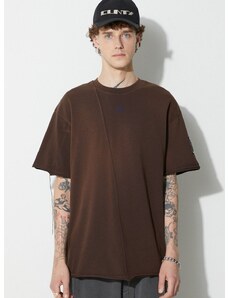 Bavlnené tričko A-COLD-WALL* SHIRAGA T-SHIRT Shiraga hnedá farba, jednofarebný ACWMTS158B