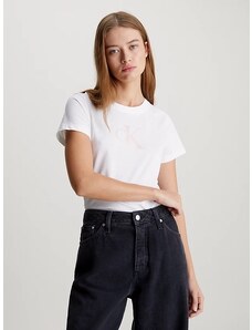 Calvin Klein Jeans | Satin CK Slim triko | XS