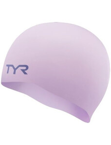 Plavecká čiapočka TYR Silicone Svetlo fialová