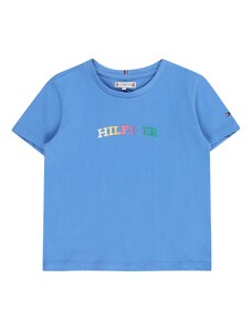 TOMMY HILFIGER Tričko modrá / svetložltá / zelená / ružová