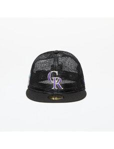 Šiltovka New Era Colorado Rockies Mesh Patch 59FIFTY Fitted Cap Black