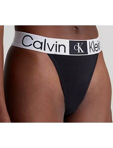 Calvin Klein Dámske Tanga QF7721E čierne - M