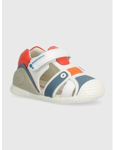 Detské sandále Biomecanics biela farba