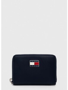 Peňaženka Tommy Jeans dámsky,tmavomodrá farba,AW0AW15940