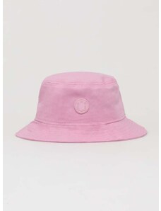 Bavlnený klobúk Hugo Blue ružová farba, bavlnený, 50522301