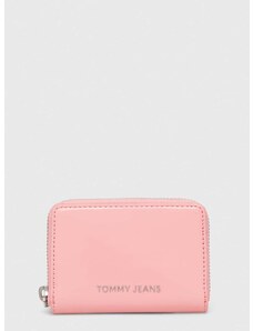Peňaženka Tommy Jeans dámsky,ružová farba,AW0AW15935