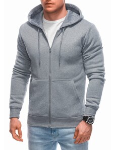 EDOTI Men's zip-up sweatshirt B1634 - grey