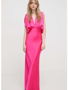 Šaty Pinko ružová farba, maxi, rovný strih, 102856.Z345