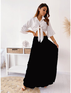 Fashionweek Dlhá maxi letná sukňa zo vzdušného materiálu MF266