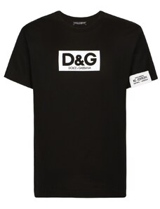 DOLCE & GABBANA Patch Black tričko