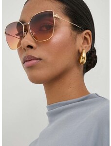 Slnečné okuliare Etro dámske, zlatá farba, ETRO 0021/S