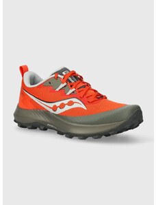 Bežecké topánky Saucony PEREGRINE 14 oranžová farba, S20916.111