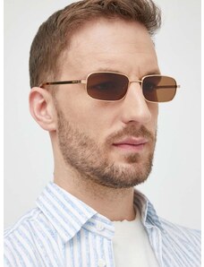 Slnečné okuliare Gucci pánske, žltá farba, GG1457S
